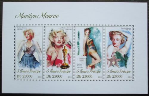 Poštovní známky Svatý Tomáš 2013 Marilyn Monroe Mi# 5241-44 Kat 10€