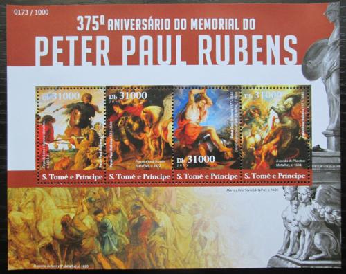 Poštovní známky Svatý Tomáš 2015 Umìní, Peter Paul Rubens Mi# 6213-16 Kat 12€