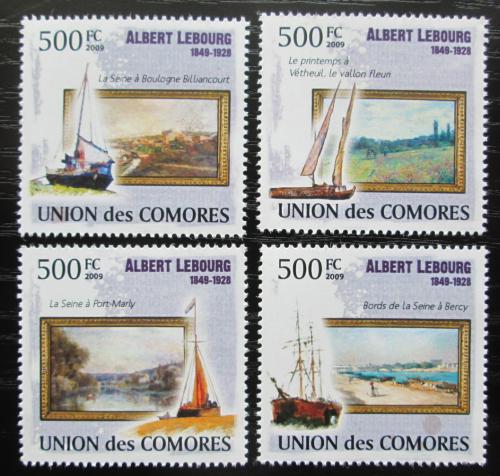 Poštovní známky Komory 2009 Umìní, Albert Lebourg Mi# 2576-79 Kat 9.50€