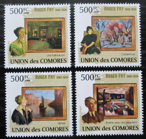 Poštovní známky Komory 2009 Umìní, Roger Fry Mi# 2572-75 Kat 9.50€