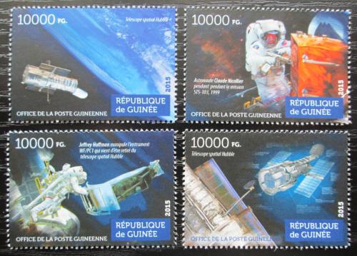Potovn znmky Guinea 2015 Hubblev vesmrn dalekohled Mi# 11248-51 Kat 16 - zvtit obrzek