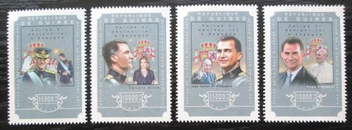Poštovní známky Guinea 2014 Král Filip VI. Španìlský Mi# 10847-50 Kat 20€