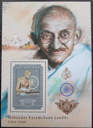 Poštovní známka Guinea 2014 Mahátma Gándhí Mi# Block 2467 Kat 16€