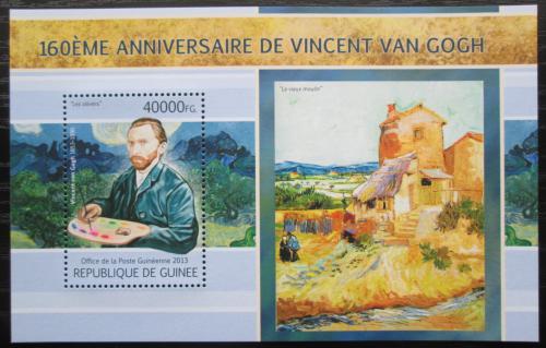 Poštovní známka Guinea 2013 Umìní, Vincent van Gogh Mi# Block 2210 Kat 16€