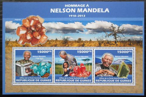 Poštovní známky Guinea 2013 Nelson Mandela Mi# 10177-79 Kat 18€