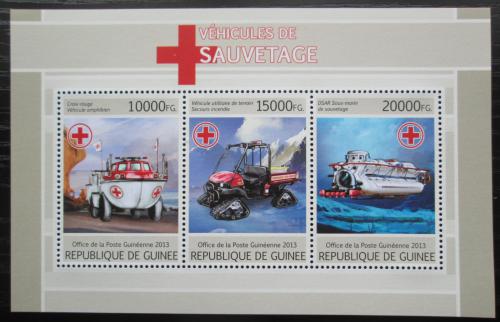 Poštovní známky Guinea 2013 Èervený køíž Mi# 9709-11 Kat 18€