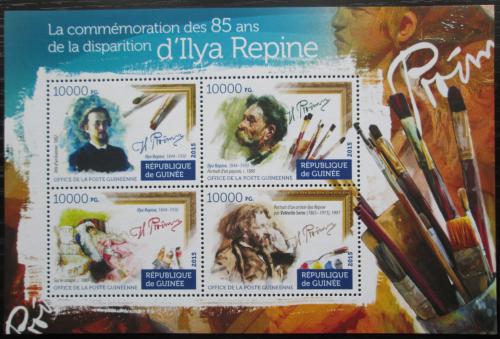 Poštovní známky Guinea 2015 Umìní, Ilja Repin Mi# 11218-21 Kat 16€