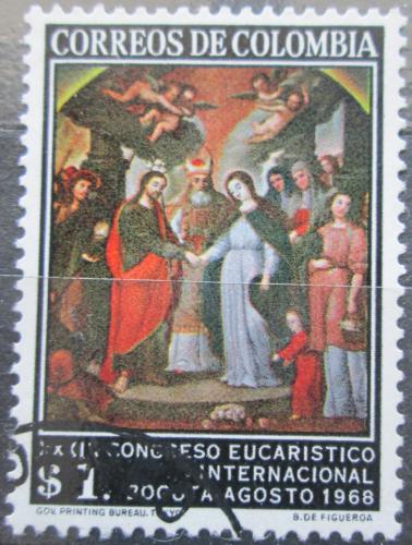 Poštovní známka Kolumbie 1968 Umìní, Gregorio Vásquez de Arce y Ceballos Mi# 1131