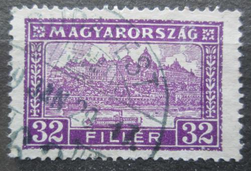 Poštovní známka Maïarsko 1926 Královský hrad v Budapešti Mi# 421