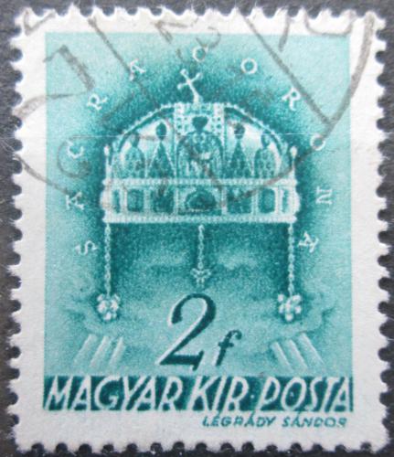 Poštovní známka Maïarsko 1939 Královská koruna Mi# 599