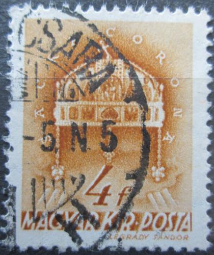 Poštovní známka Maïarsko 1939 Královská koruna Mi# 600