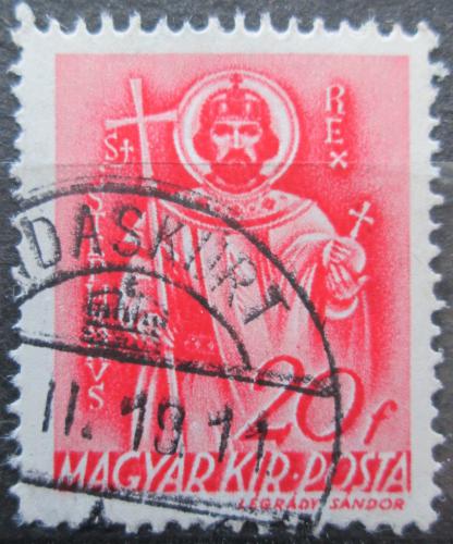 Poštovní známka Maïarsko 1939 Svatý Štìpán Mi# 605