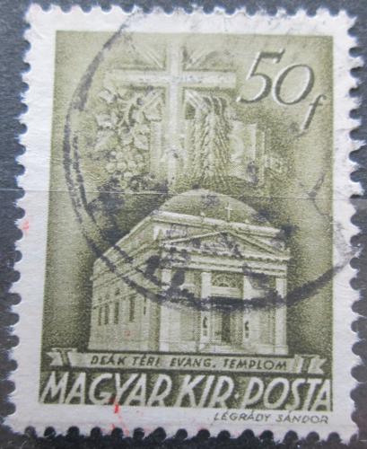 Poštovní známka Maïarsko 1939 Kostel v Budapešti Mi# 610