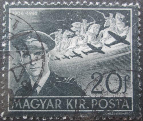 Poštovní známka Maïarsko 1942 István Horthy a letadla Mi# 695