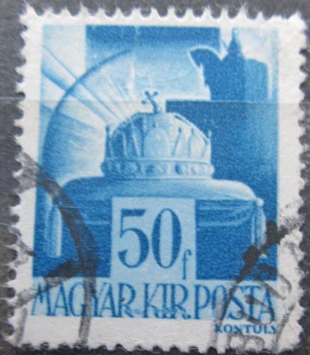Poštovní známka Maïarsko 1943 Královská koruna Mi# 719
