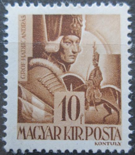 Poštovní známka Maïarsko 1943 András Hadik Mi# 712