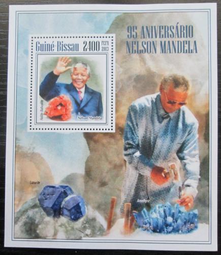 Poštovní známka Guinea-Bissau 2013 Nelson Mandela Mi# Block 1219 Kat 10€