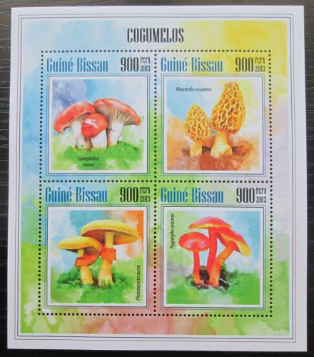 Poštovní známky Guinea-Bissau 2013 Houby Mi# 6924-27 Kat 14€