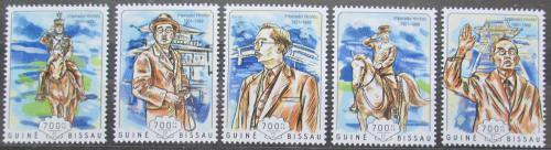 Poštovní známky Guinea-Bissau 2014 Císaø Hirohito Mi# 7172-76 Kat 14€