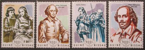 Poštovní známky Guinea-Bissau 2014 William Shakespeare Mi# 7311-14 Kat 14€