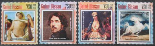 Poštovní známky Guinea-Bissau 2013 Umìní, Eugene Delacroix Mi# 6956-59 Kat 12€