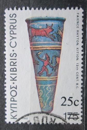Poštovní známka Kypr 1980 Starý pohár Mi# 534