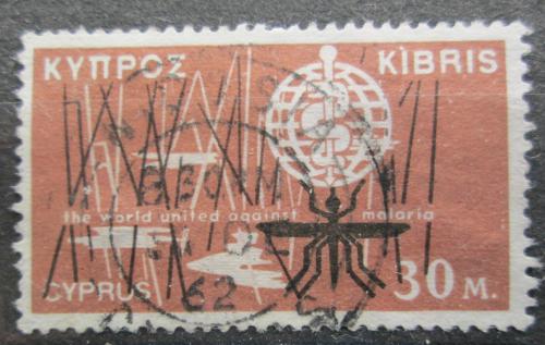 Poštovní známka Kypr 1962 Boj proto malárii Mi# 201