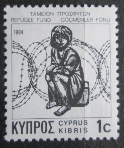 Poštovní známka Kypr 1984 Daòová Mi# 4 I 