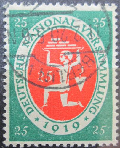 Poštovní známka Nìmecko 1919 Zedník Mi# 109