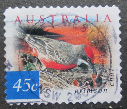 Poštovní známka Austrálie 2001 Støízlíkovec trojbarvý Mi# 2072