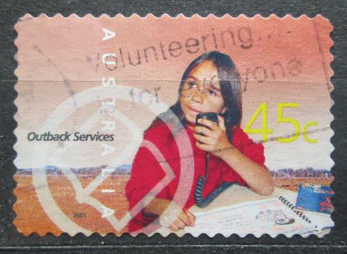 Poštovní známka Austrálie 2001 Školní rozhlas Mi# 2056 BA