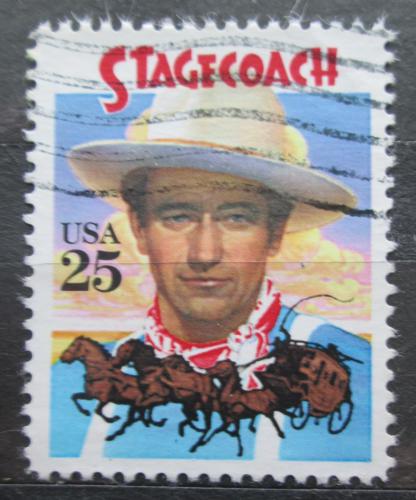 Poštovní známka USA 1990 Film Stagecoach Mi# 2082