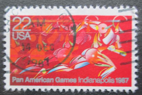 Poštovní známka USA 1987 Pan-americké hry, Indianapolis Mi# 1863