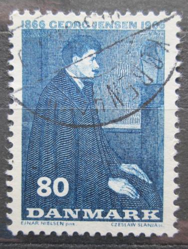 Poštovní známka Dánsko 1966 Georg Arthur Jensen Mi# 444