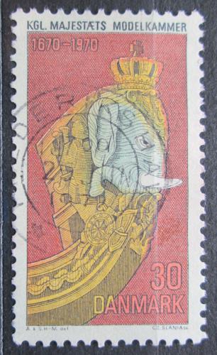 Poštovní známka Dánsko 1970 Muzeum loutek v Kodani, 300. výroèí Mi# 496