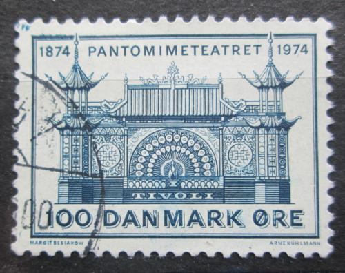Poštovní známka Dánsko 1974 Divadlo Tivoli v Kodani Mi# 563