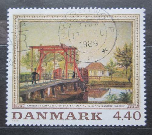 Poštovní známka Dánsko 1989 Umìní, Christen Købke Mi# 961