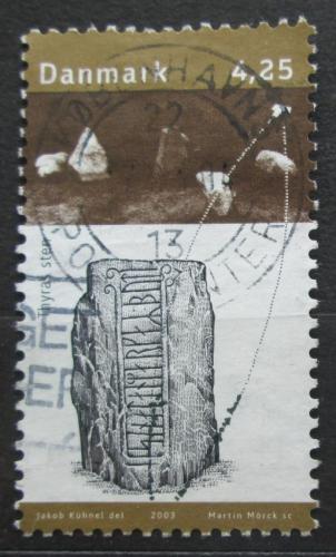 Poštovní známka Dánsko 2003 Kámen královny Thyras Mi# 1350