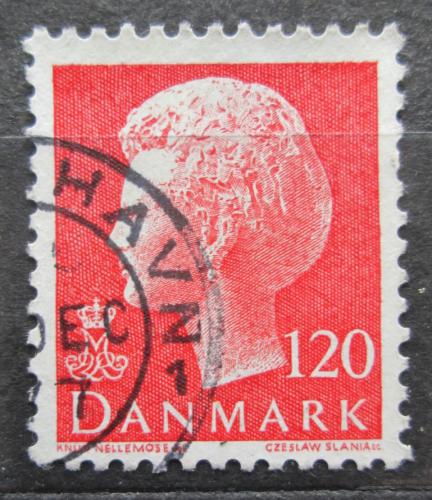 Poštovní známka Dánsko 1977 Královna Markéta II. Mi# 650