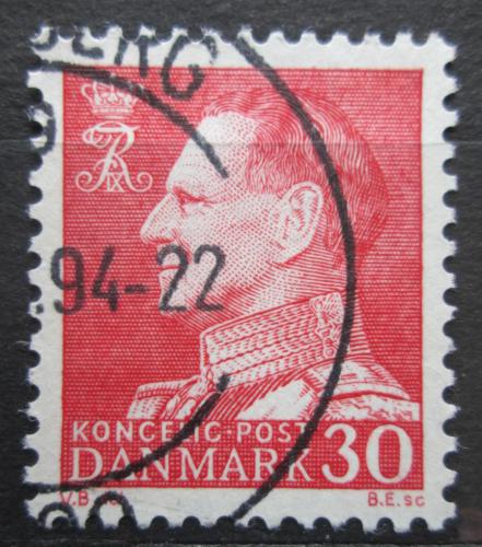 Poštovní známka Dánsko 1961 Král Frederik IX. Mi# 391