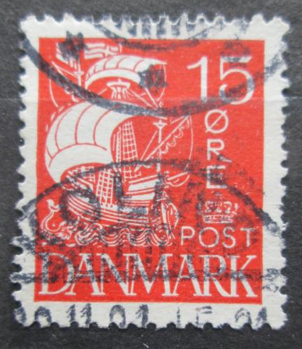 Poštovní známka Dánsko 1927 Karavela Mi# 168