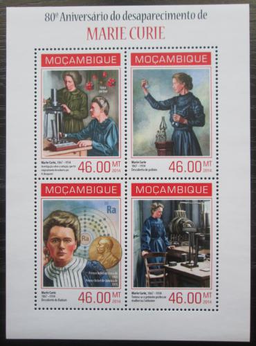 Poštovní známky Mosambik 2014 Marie Curie Mi# 7135-38 Kat 11€