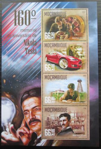 Poštovní známky Mosambik 2016 Nikola Tesla Mi# 8494-97 Kat 15€