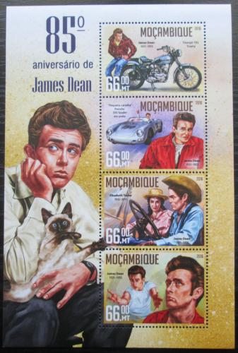 Poštovní známky Mosambik 2016 James Dean, herec Mi# 8539-42 Kat 15€