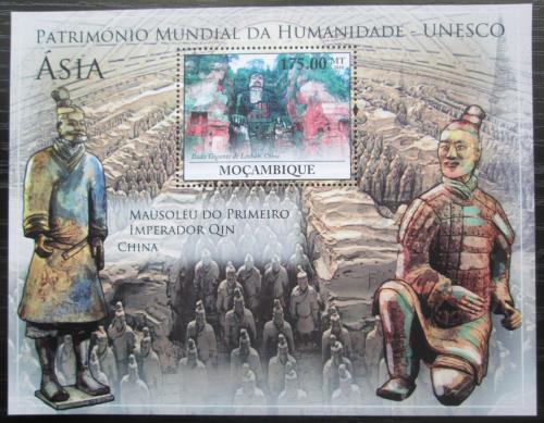 Poštovní známka Mosambik 2010 Památky UNESCO - Asie Mi# Block 349 Kat 10€