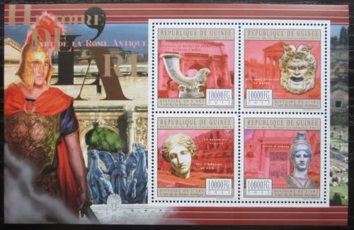 Poštovní známky Guinea 2011 Øímské umìní Mi# 8770-73 Kat 16€
