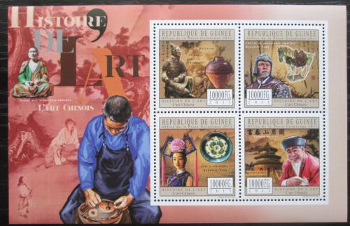 Poštovní známky Guinea 2011 Èínské umìní Mi# 8778-81 Kat 16€