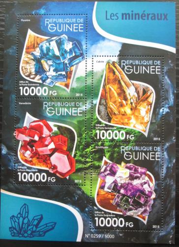 Poštovní známky Guinea 2015 Minerály Mi# 11408-11 Kat 16€