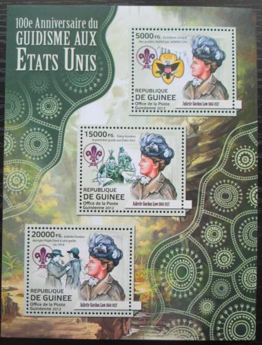 Poštovní známky Guinea 2012 Skautky Mi# 9220-22 Kat 16€