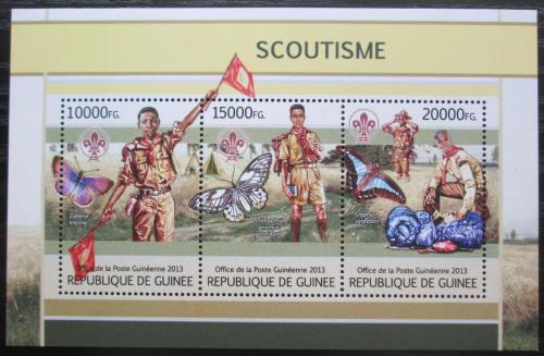 Poštovní známky Guinea 2013 Skauti Mi# 9773-75 Kat 18€